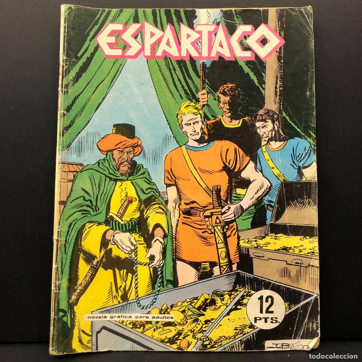 Coleccionismo de revistas y peri&oacute;dicos: ESPARTACO - NOVELA GR&Aacute;FICA PARA ADULTOS - EDICIONES GALAOR - N&ordm; 5 / 782