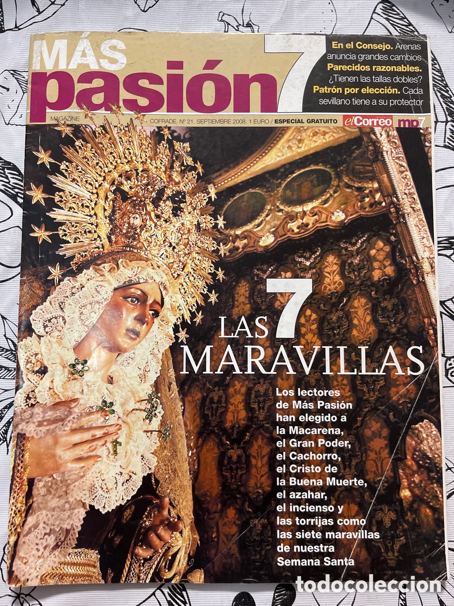 Coleccionismo de revistas y peri&oacute;dicos: Mas Pasion 7 Numero 21