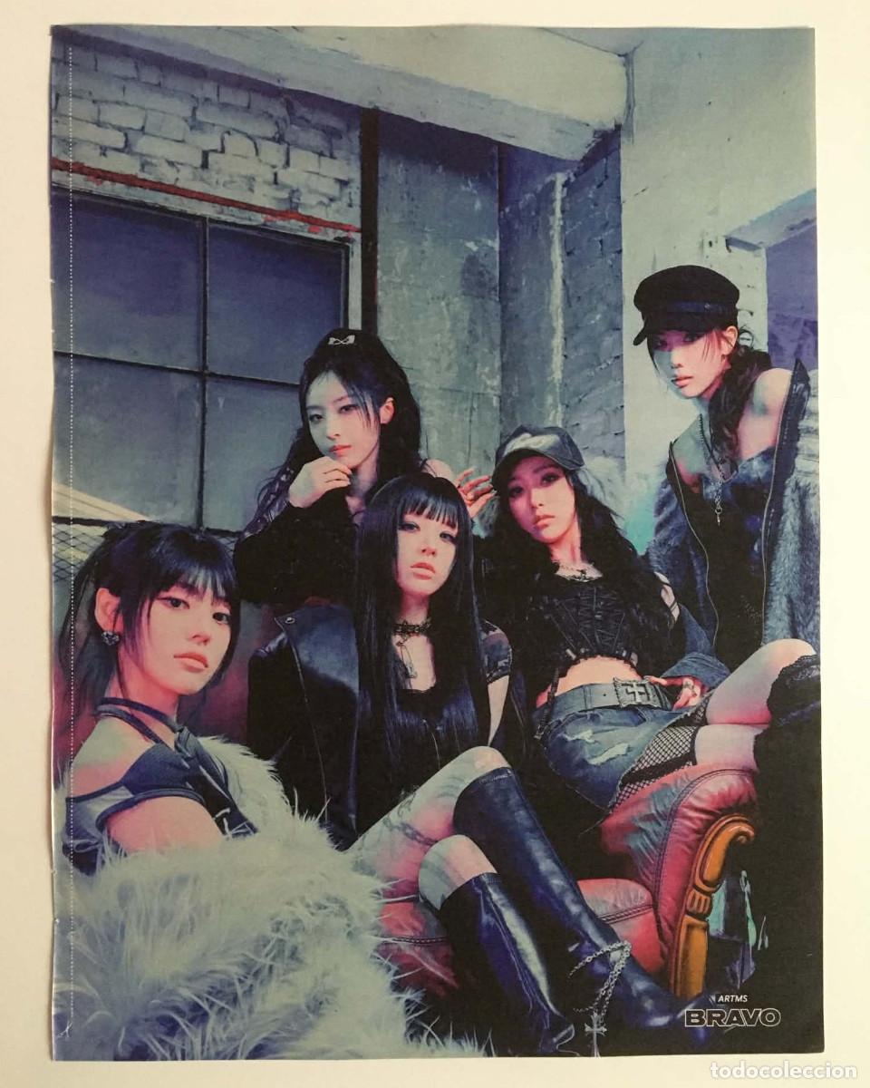 Coleccionismo de revistas y peri&oacute;dicos: ARTMS (ex-LOONA) Original Poster + Article Set - Bravo Magazine Germany Music K-Pop Clipping