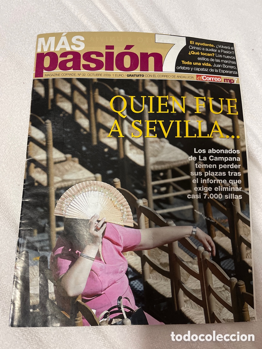 Coleccionismo de revistas y peri&oacute;dicos: Mas Pasion 7 Numero 32