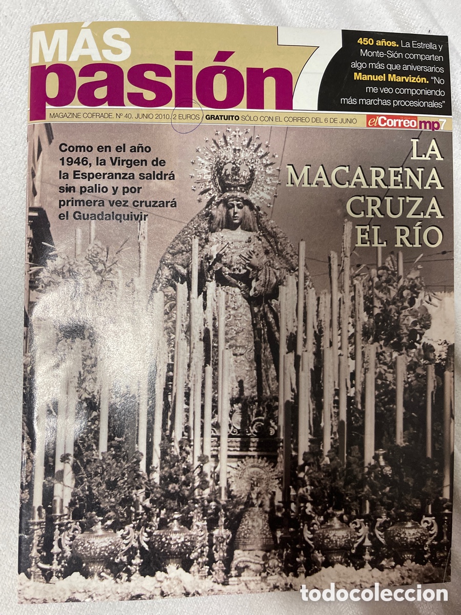 Coleccionismo de revistas y peri&oacute;dicos: Mas Pasion 7 Numero 40
