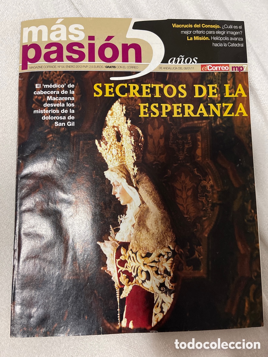 Coleccionismo de revistas y peri&oacute;dicos: Mas Pasion 7 Numero 54