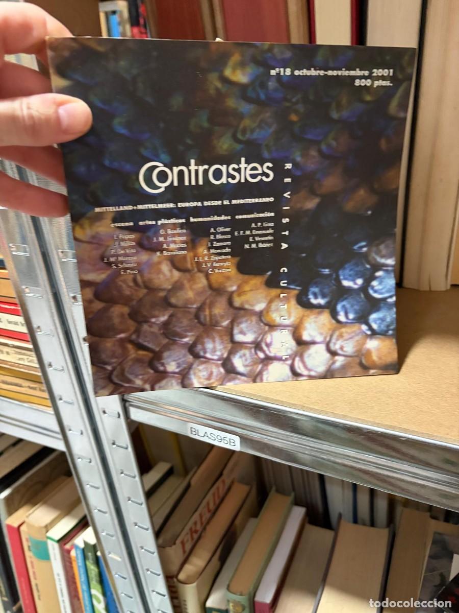 Coleccionismo de revistas y peri&oacute;dicos: BLAS95B Contrastes. Revista Cultural n&ordm; 18 (octubre-noviembre 2001)
