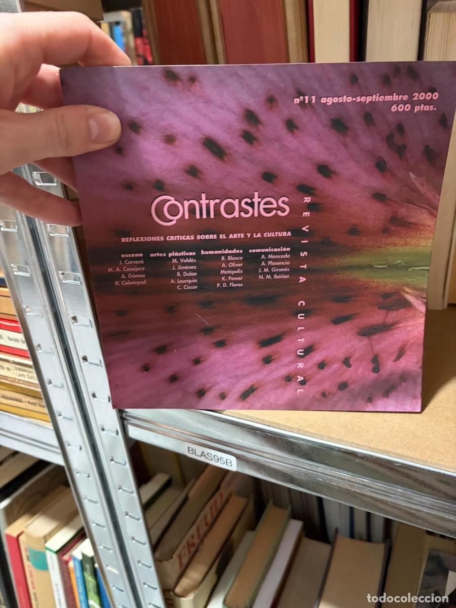 Coleccionismo de revistas y peri&oacute;dicos: BLAS95B Contrastes. Revista Cultural n&ordm; 18 (octubre-noviembre 2001)