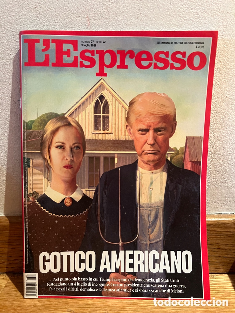 Coleccionismo de revistas y peri&oacute;dicos: L'Espresso GOTICO AMERICANO n&uacute;mero 27