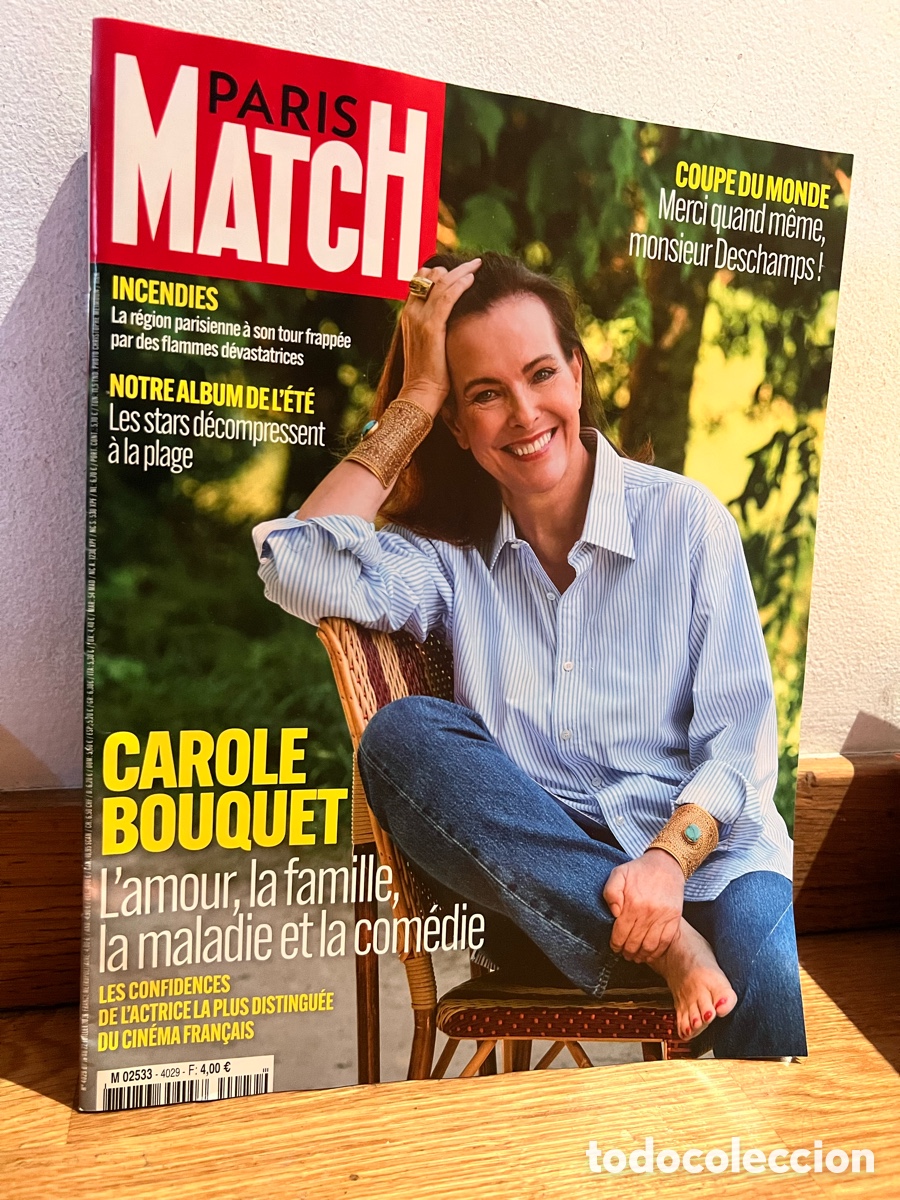 Coleccionismo de revistas y peri&oacute;dicos: Paris match n&uacute;mero 4029