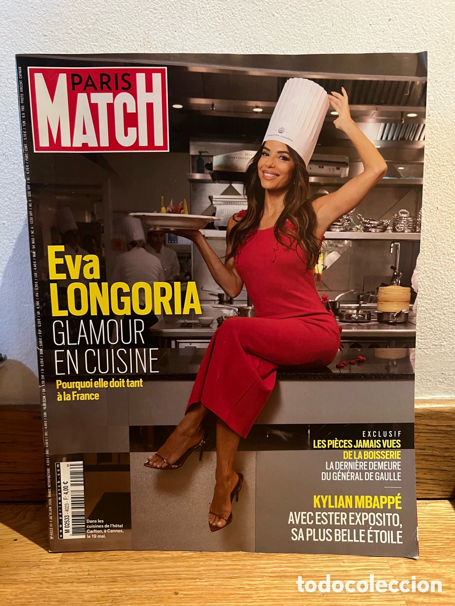 Coleccionismo de revistas y peri&oacute;dicos: Paris match n&uacute;mero 4023