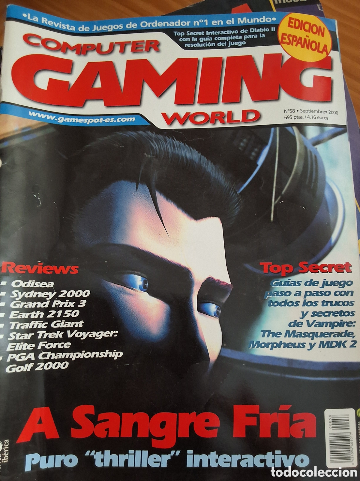 Sammeln von Zeitschriften und Zeitungen: Computer gaming world revista juegos n&uacute;mero 58 a&ntilde;o 2000/9