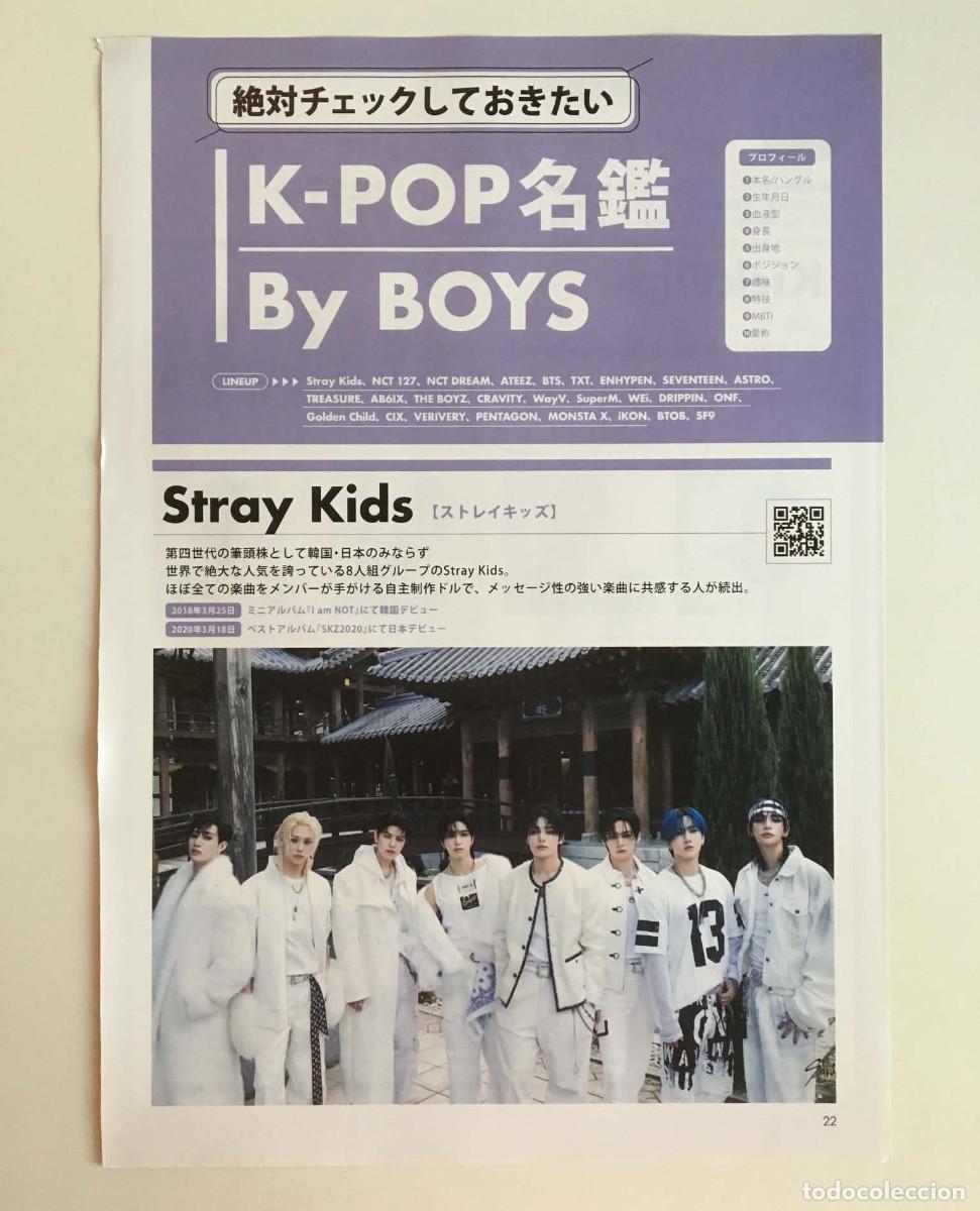 Coleccionismo de revistas y peri&oacute;dicos: Stray Kids / KickFlip & UDTT Official Clipping A4 - K-Star Idol Directory 2025 Japanese Magazine