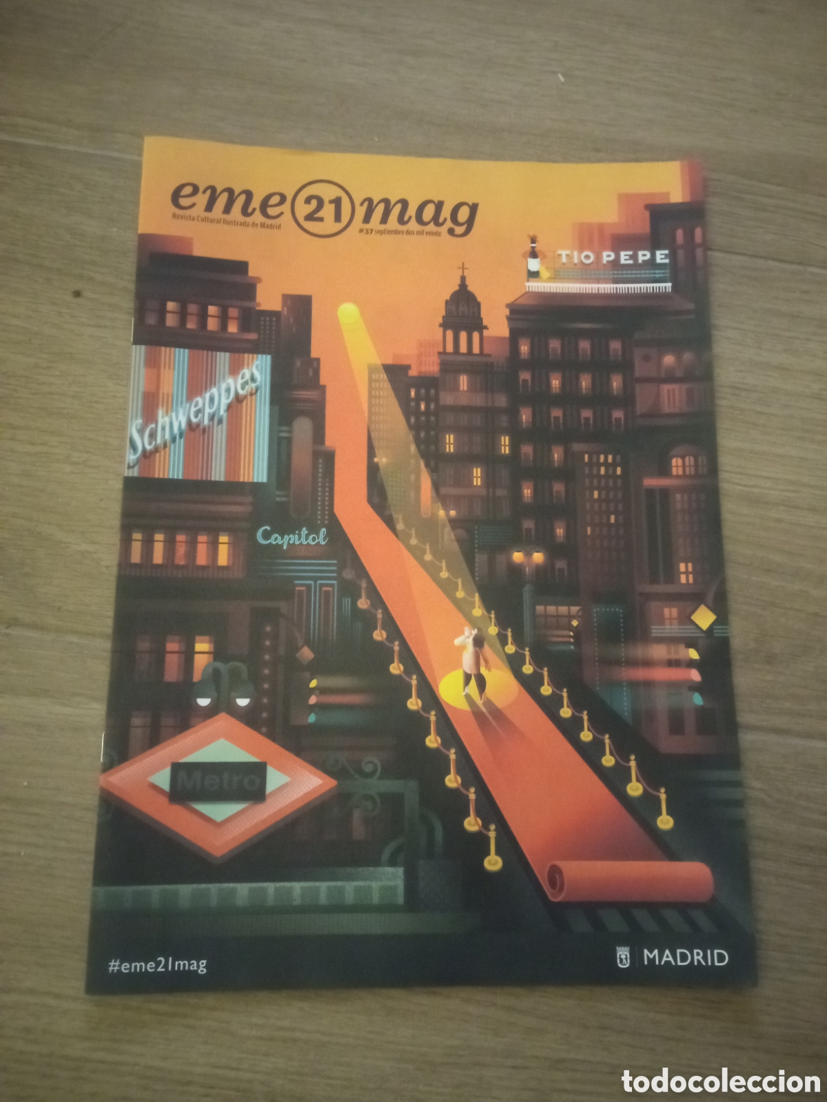 Coleccionismo de revistas y peri&oacute;dicos: Revista eme 21 mag. M21 n&uacute;mero 37 septiembre 2020