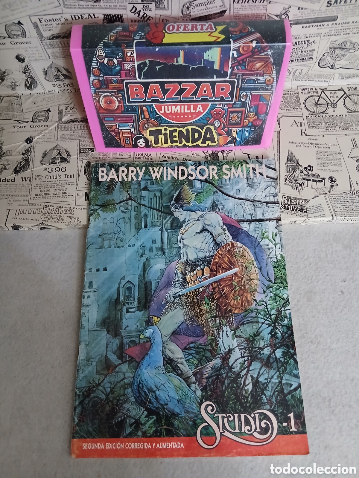 Coleccionismo de revistas y peri&oacute;dicos: Fanzine studio n.1.b w s