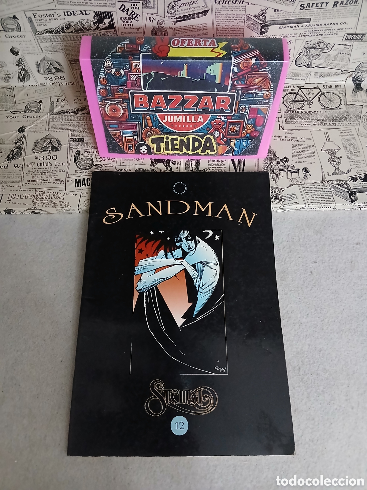 Coleccionismo de revistas y peri&oacute;dicos: Fanzine studio n.12 sadman