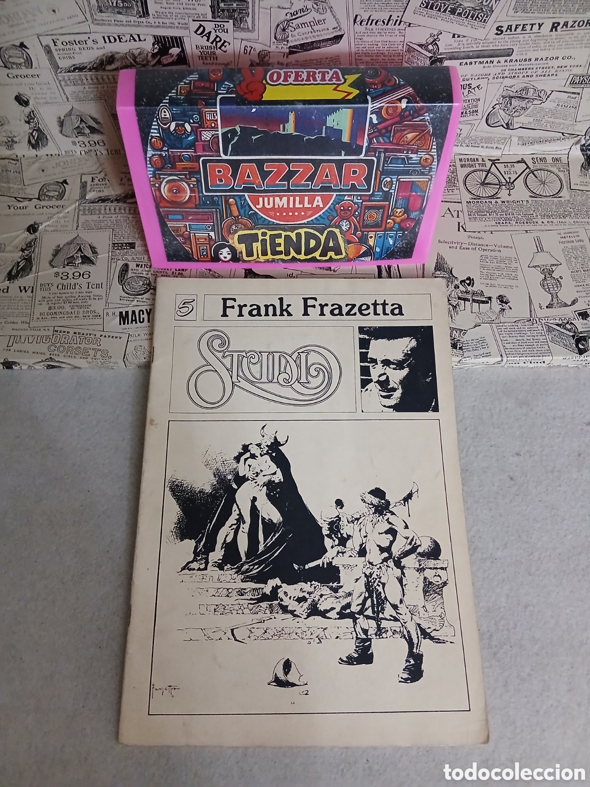 Coleccionismo de revistas y peri&oacute;dicos: Fanzine studio n.5 f.frazeta