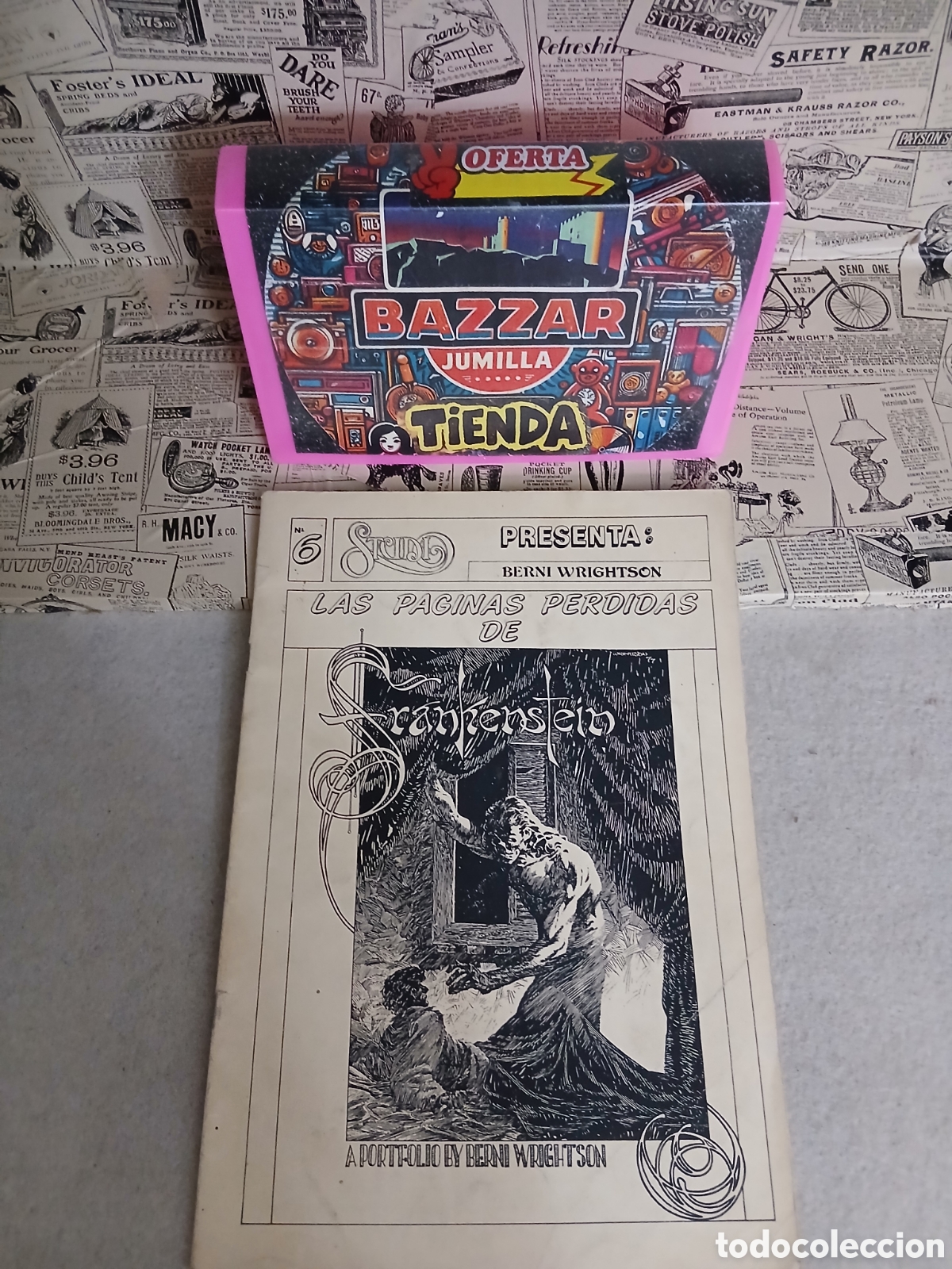 Coleccionismo de revistas y peri&oacute;dicos: Fanzine mitico studio n.6.b.wrightson