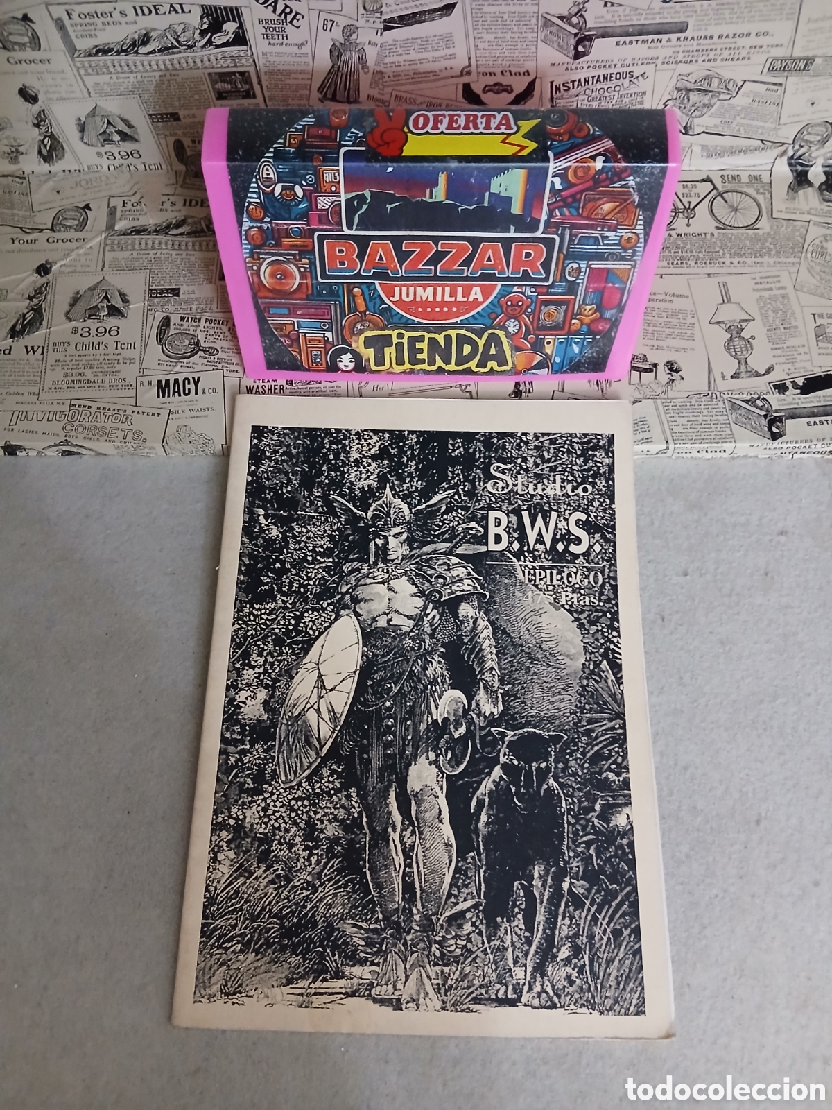 Colecionismo de Revistas e Jornais: Fanzine studio b.w.s.epilogo