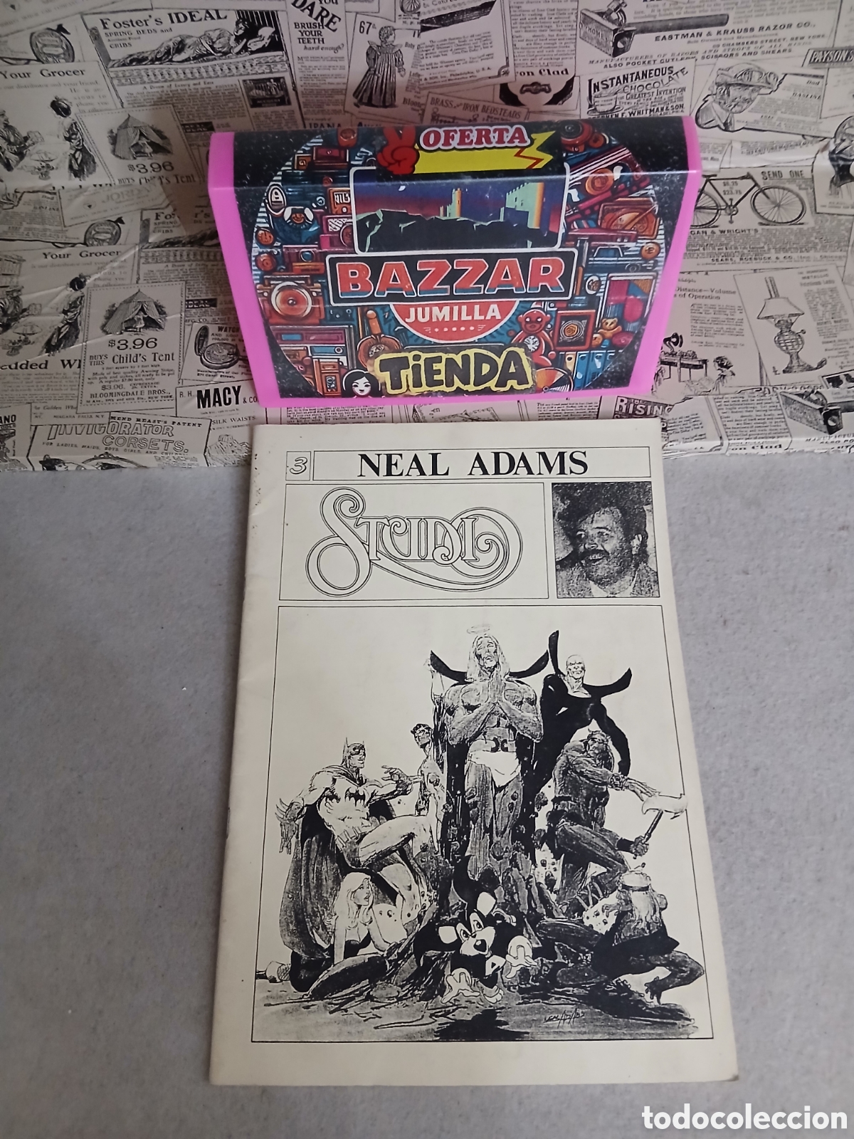 Colecionismo de Revistas e Jornais: Fanzine studio n.3.neal adams