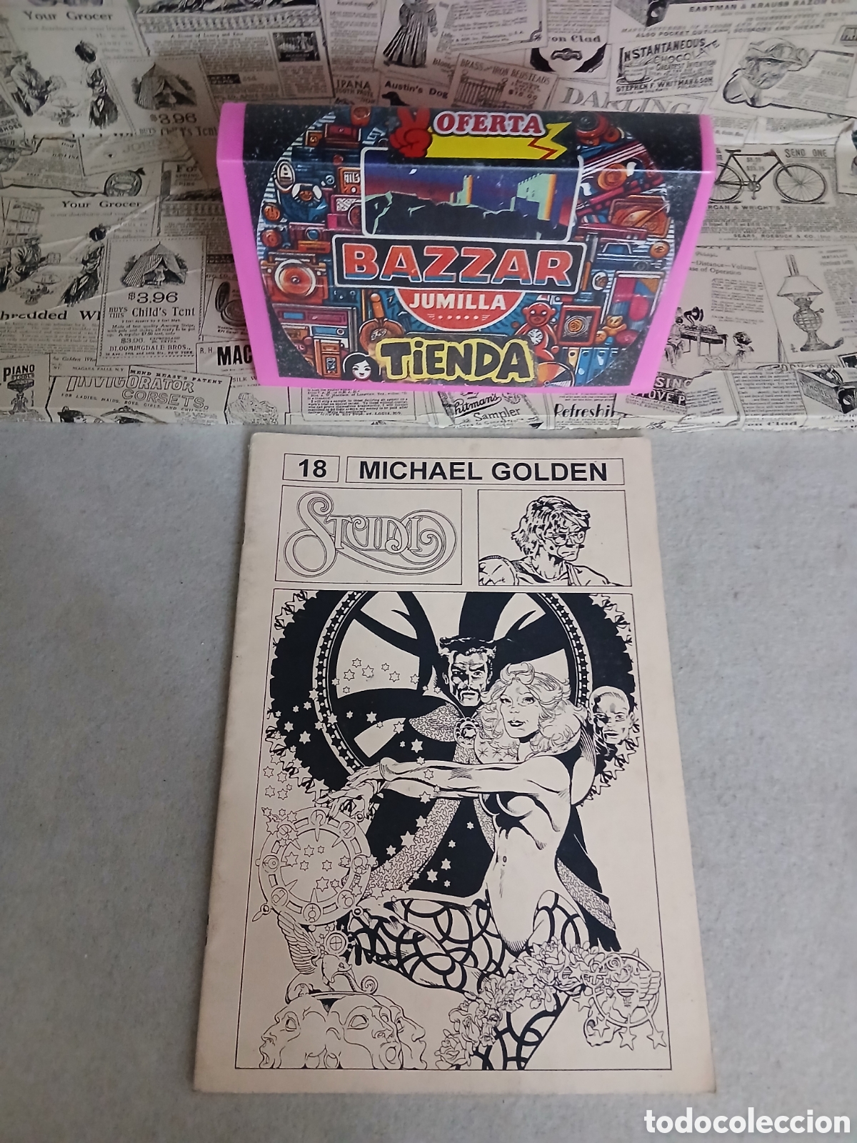 Coleccionismo de revistas y peri&oacute;dicos: Fanzine studio n.18.m.golden