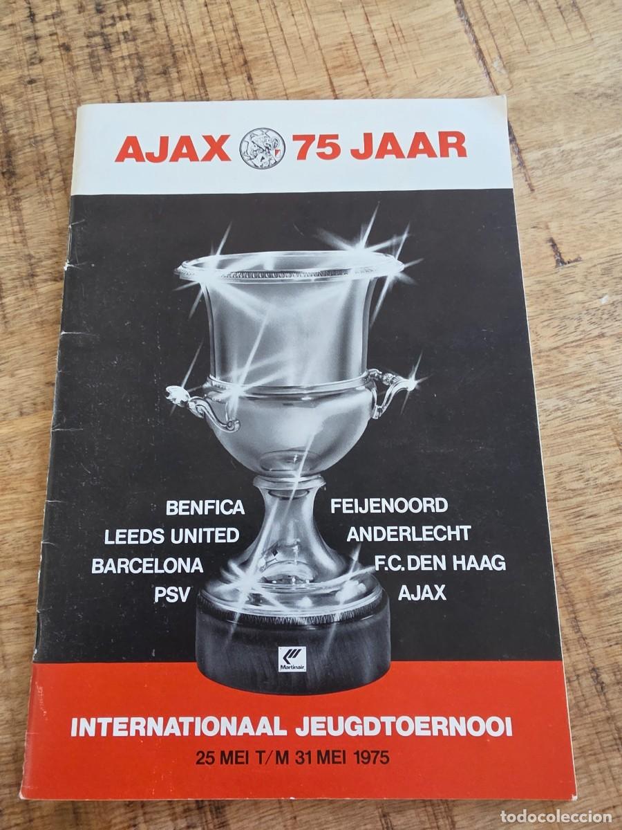 Coleccionismo de revistas y peri&oacute;dicos: Ajax, Barcelona, Leeds 1975 Benfica, PSV