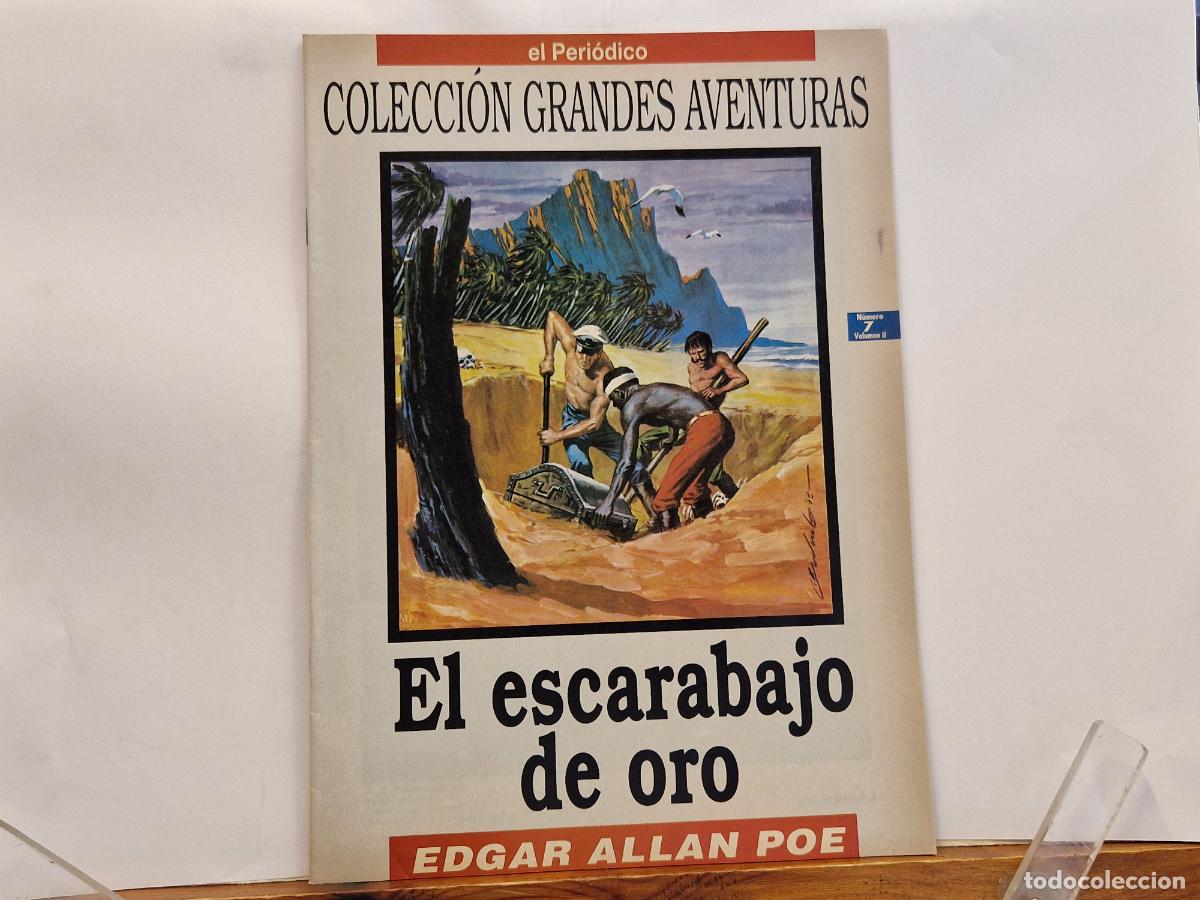 Coleccionismo de revistas y peri&oacute;dicos: REVISTA. EL PERIODICO. COLECCION GRANDES AVENTURAS. EL ESCARABAJO DE ORO. EDGAR ALLAN POE
