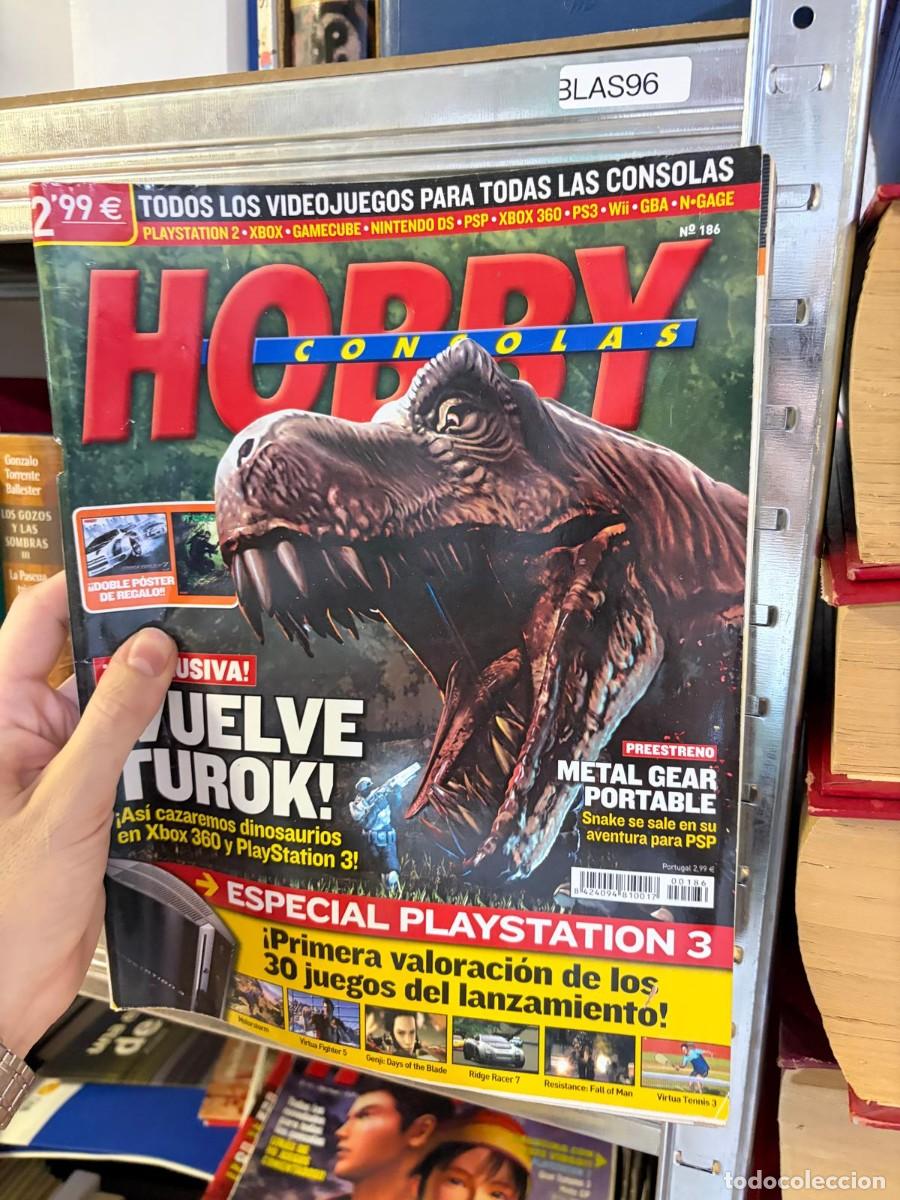 Coleccionismo de revistas y peri&oacute;dicos: BLAS96 revista Hobby Consolas n&ordm; 186.