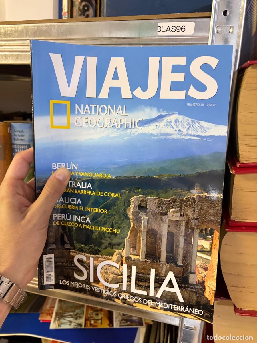 Coleccionismo de revistas y peri&oacute;dicos: BLAS96 Viajes National Geographic n&ordm; 68 &ndash; Sicilia &ndash; RBA Revistas / National Geographic.