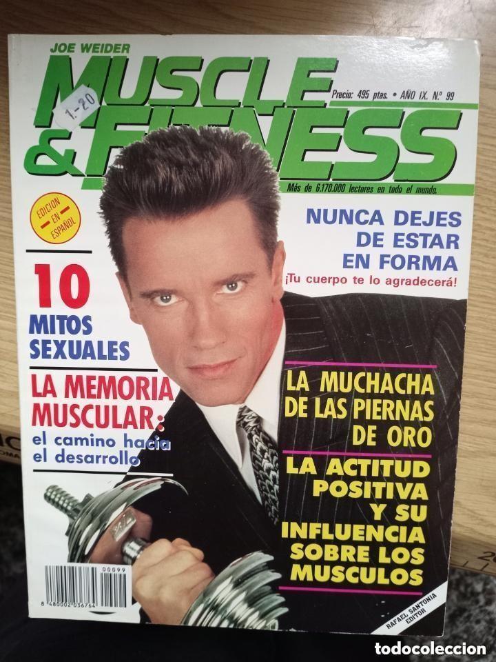Coleccionismo de revistas y peri&oacute;dicos: MUSCLE AND FITNES N 99 -CON ARNOLD SCHWARZENEGGER