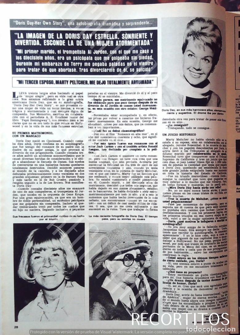 Coleccionismo de revistas y peri&oacute;dicos: doris day days autobiografia