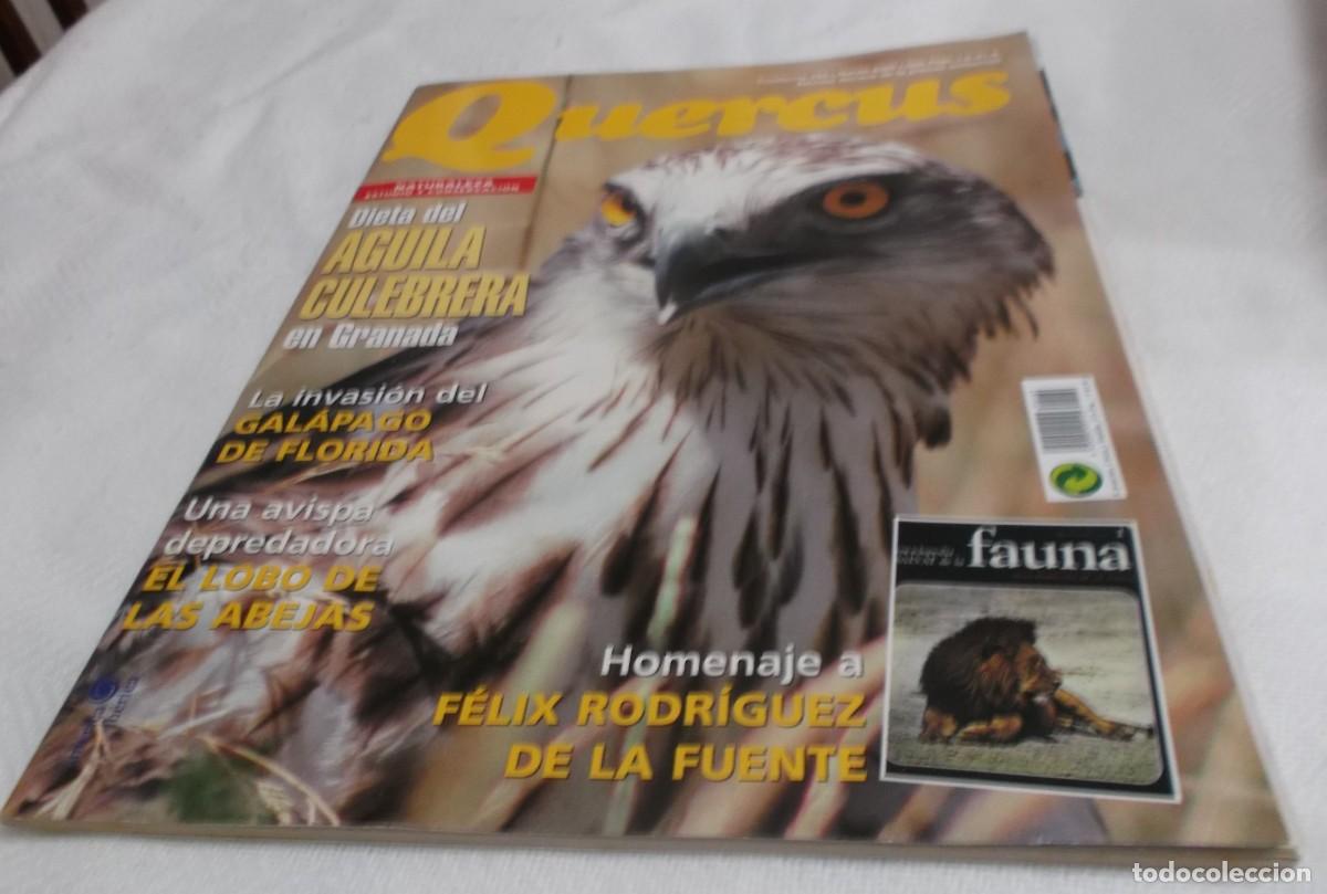 Coleccionismo de revistas y peri&oacute;dicos: revista QUERCUS Marzo 2000 dieta del Aguila Culebrera en Granada
