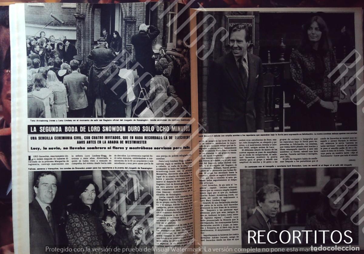 Coleccionismo de revistas y peri&oacute;dicos: lucy la condesa de snowdon anthony armstrong jones