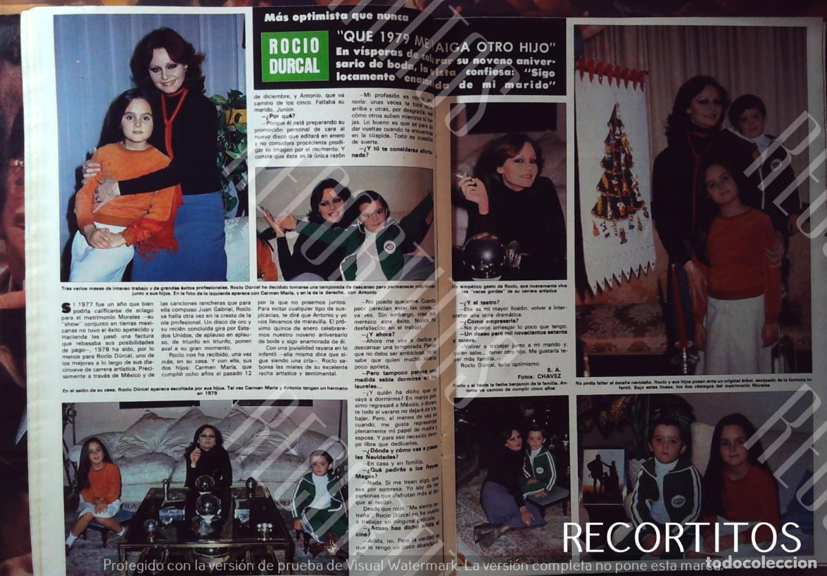 Coleccionismo de revistas y peri&oacute;dicos: rocio durcal antonio y carmen morales navidad jim hensen the muppets los tele&ntilde;ecos