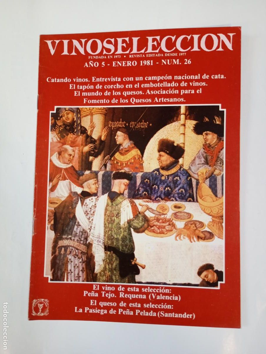 Coleccionismo de revistas y peri&oacute;dicos: REVISTA VINOSSELECCI&Oacute;N A&Ntilde;O 5. ENERO 1981. N&ordm; 26. CATANDO VINOS. TDKC69