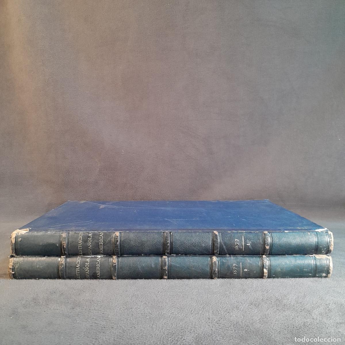 Coleccionismo de revistas y peri&oacute;dicos: L-3280. LA ILUSTRACI&Oacute;N ESPA&Ntilde;OLA Y AMERICANA. 1877. TOMOS I Y II.