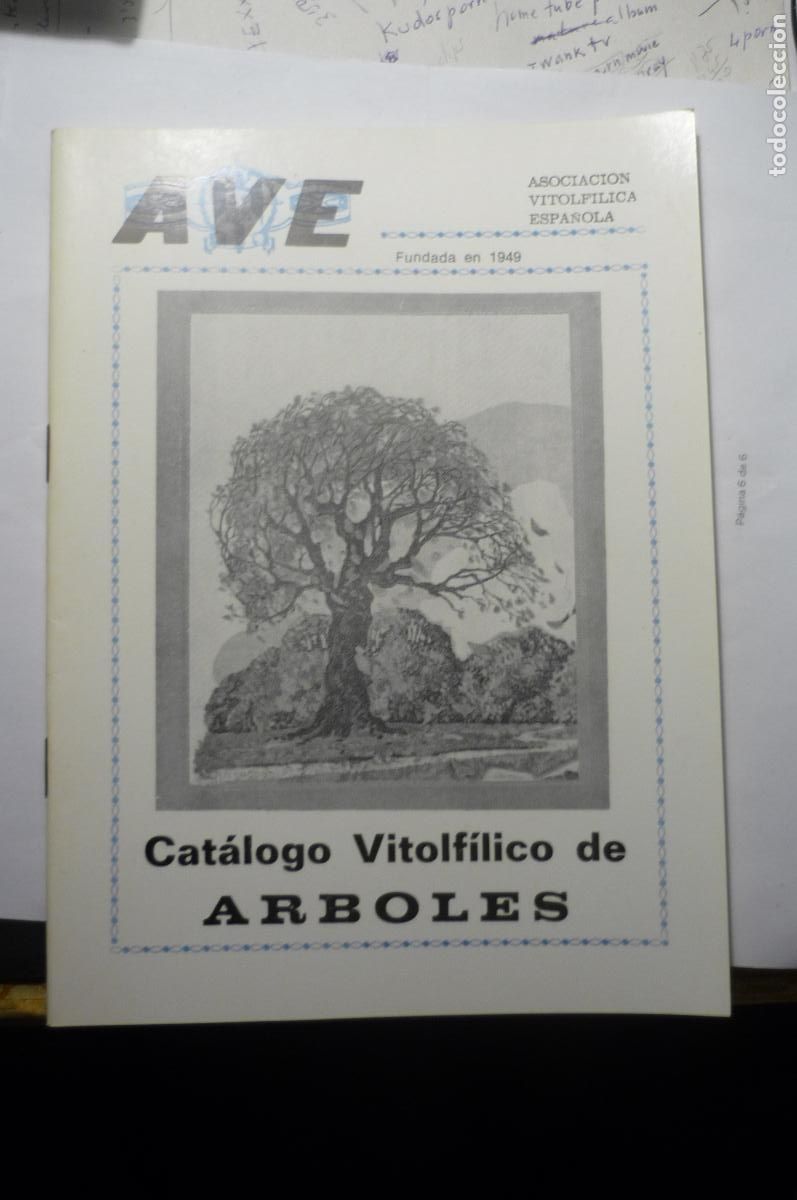 Coleccionismo de revistas y peri&oacute;dicos: revista ave asoc,vitolfilica 1986.-lleva pegadas vitolas originales dedicado arboles