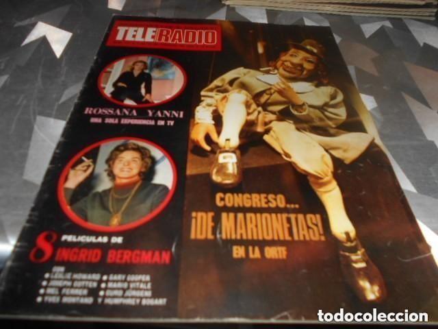 Coleccionismo de revistas y peri&oacute;dicos: TELERADIO - TELE RADIO N 737 - 13-2-1972