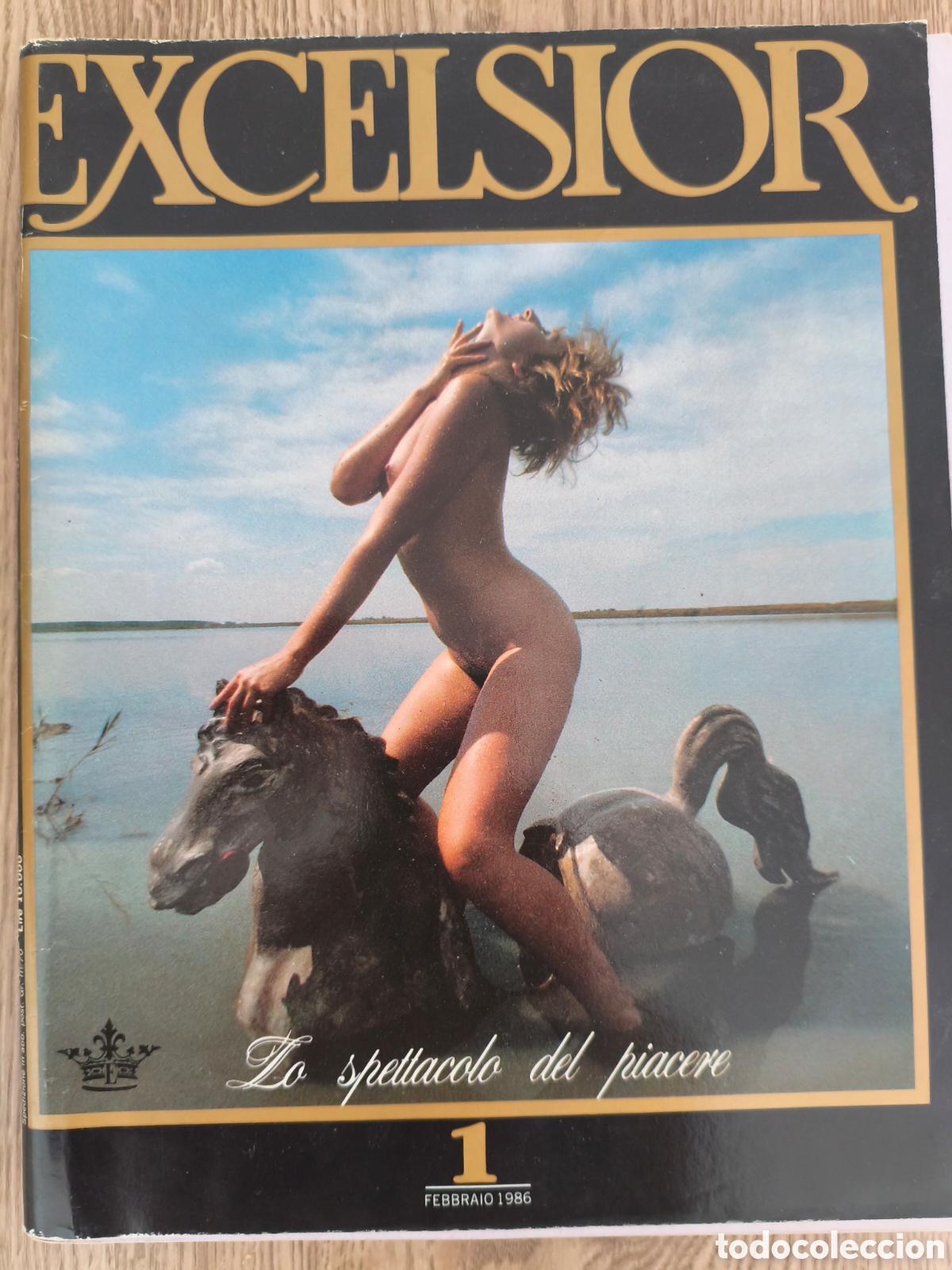 Coleccionismo de revistas y peri&oacute;dicos: EXCELSIOR 1 FEBBRAIO 1986 BARBARA DE ROSSI BROOKE SHIELDS FLORENCE GU&Eacute;RIN KATRINE MICHELSEN EVA IONE