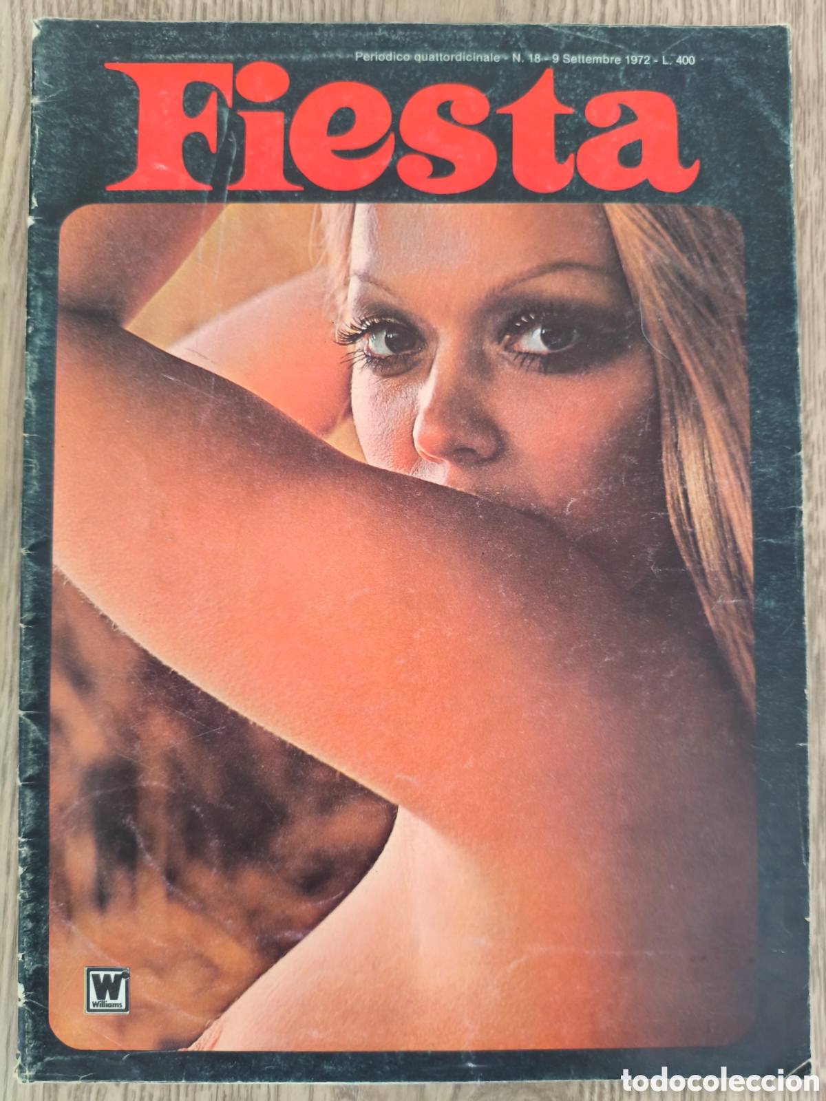 Coleccionismo de revistas y peri&oacute;dicos: FIESTA SETTEMBRE 1982 VINTAGE ADULT MAGAZINE