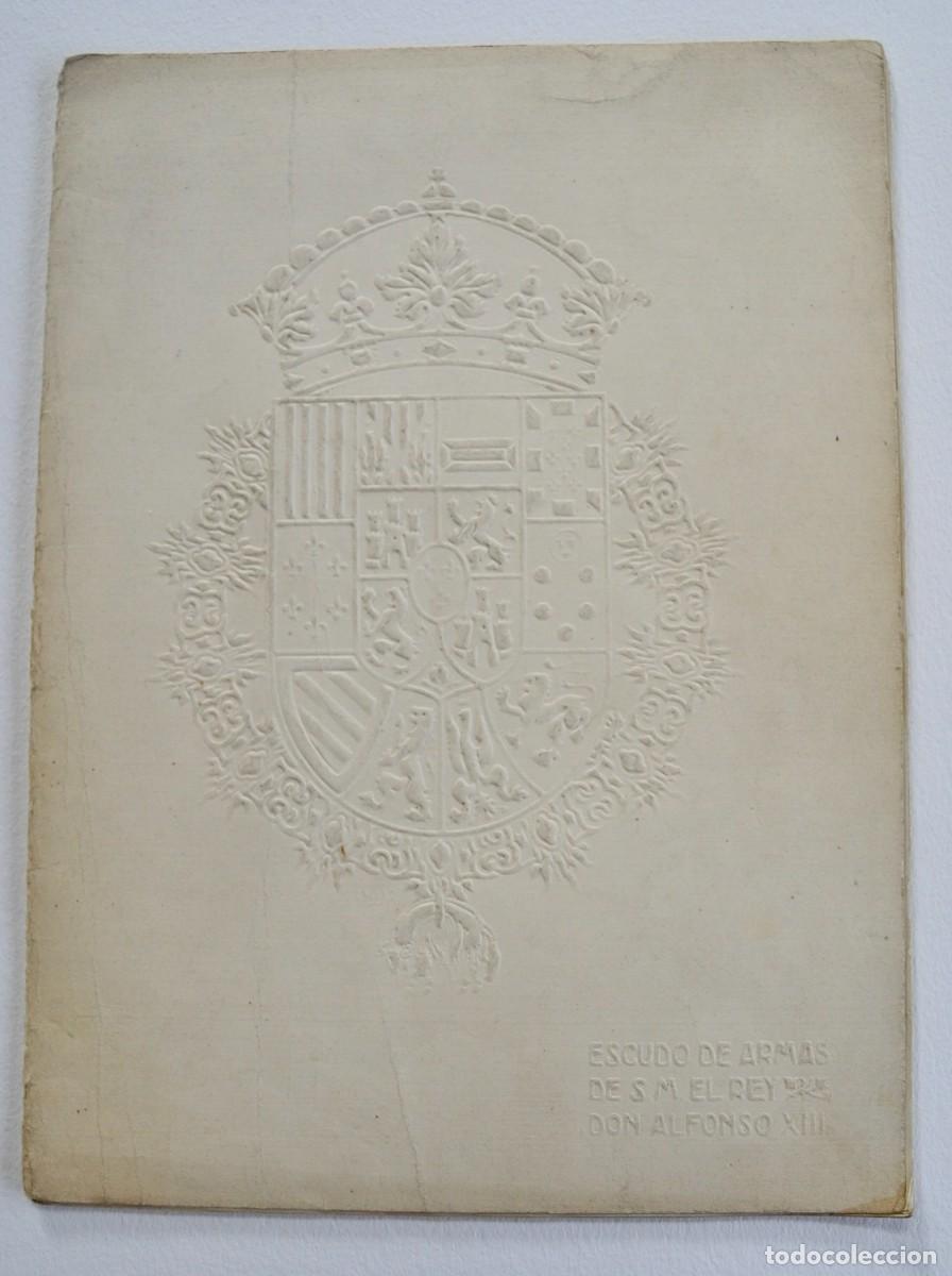 Coleccionismo de revistas y peri&oacute;dicos: Interesante Separata. &rdquo;Escudo de Armas de SM El Rey Don Alfonso XIII&rdquo;. Blanco y Negro. Madrid, 1902