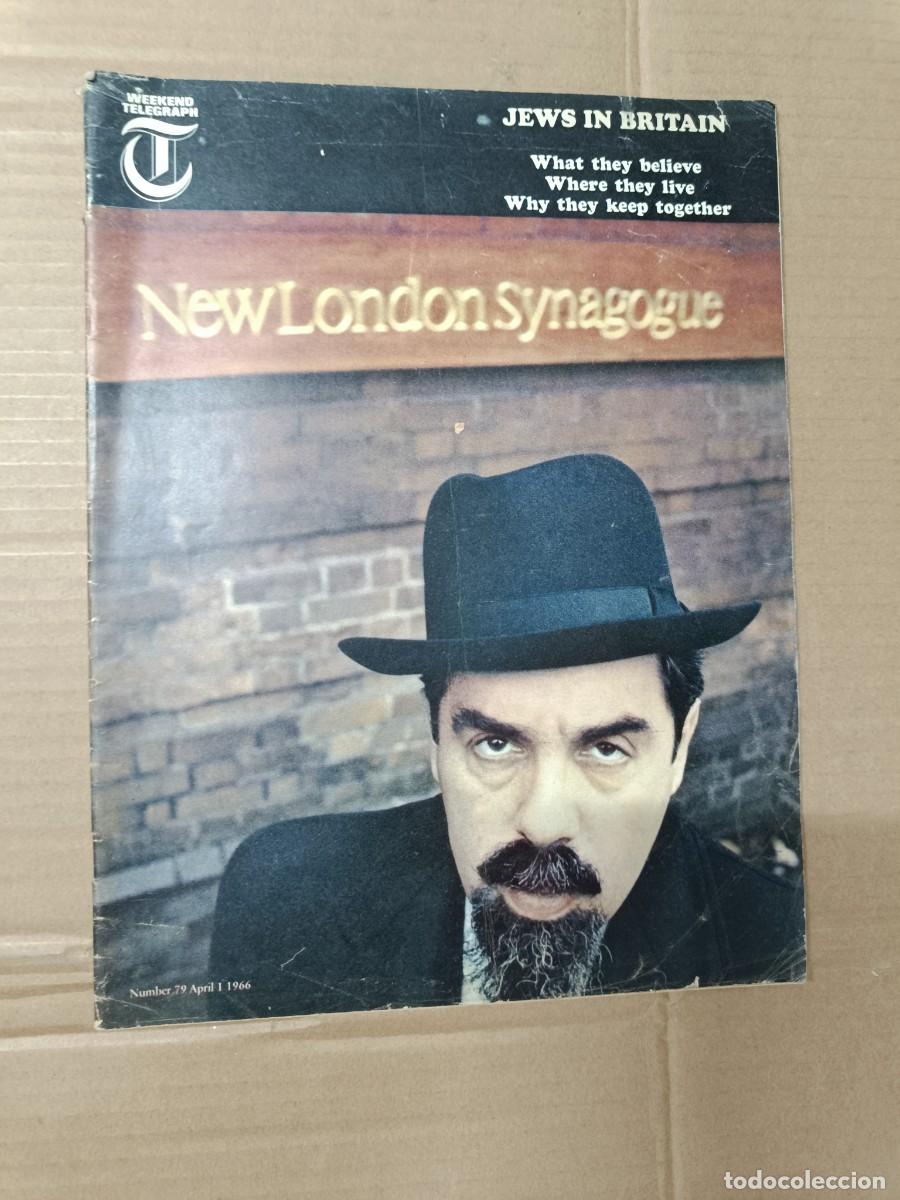 Coleccionismo de revistas y peri&oacute;dicos: ANTIGUO SUPLEMENTO WEEKEND TELEGRAPH, ESPECIAL JUDIOS, 1966, JEWS IN BRITAIN, JEWISH LONDON -P3