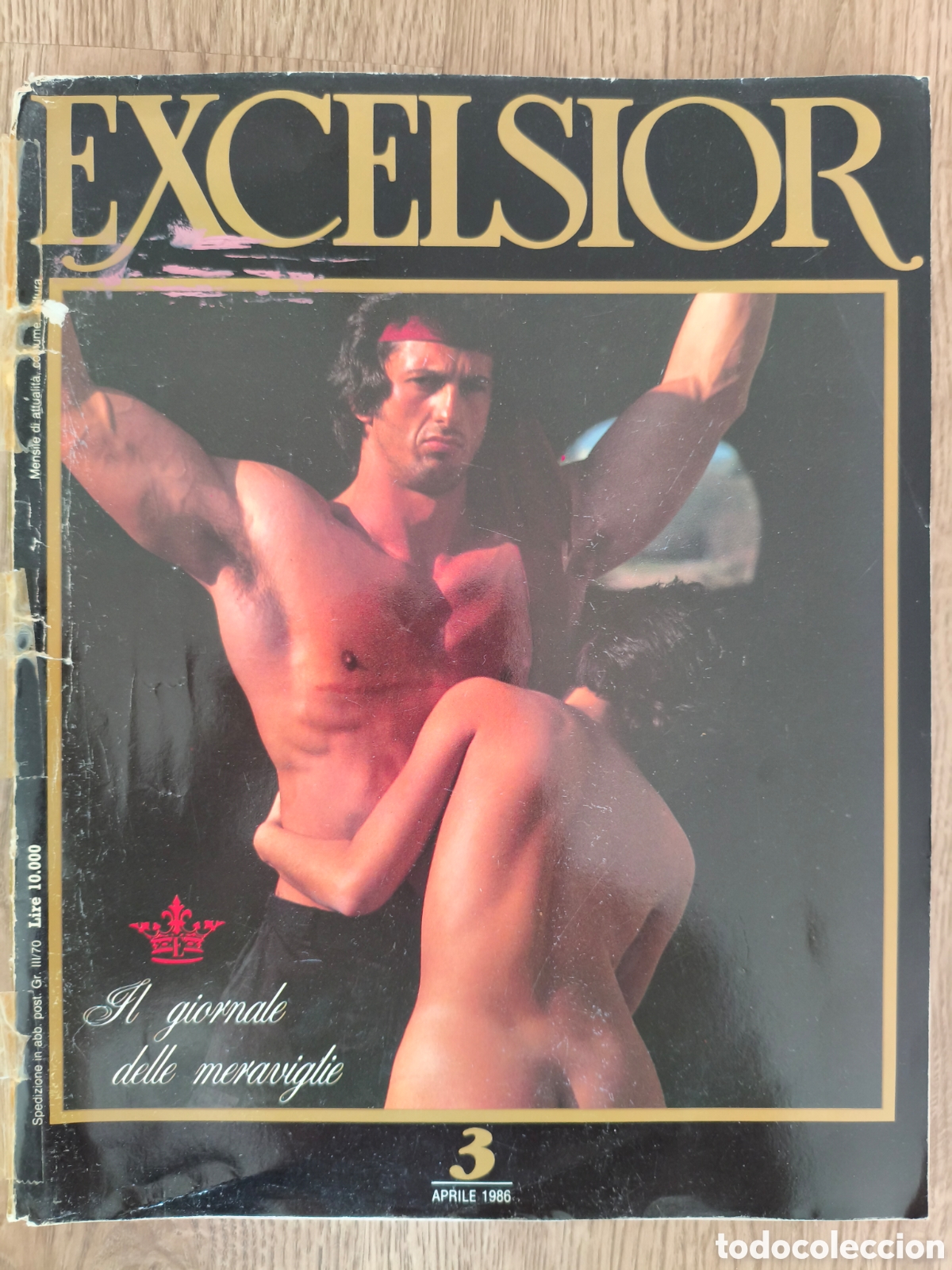 Coleccionismo de revistas y peri&oacute;dicos: EXCELSIOR 3 APRILE 1986 RAMBO