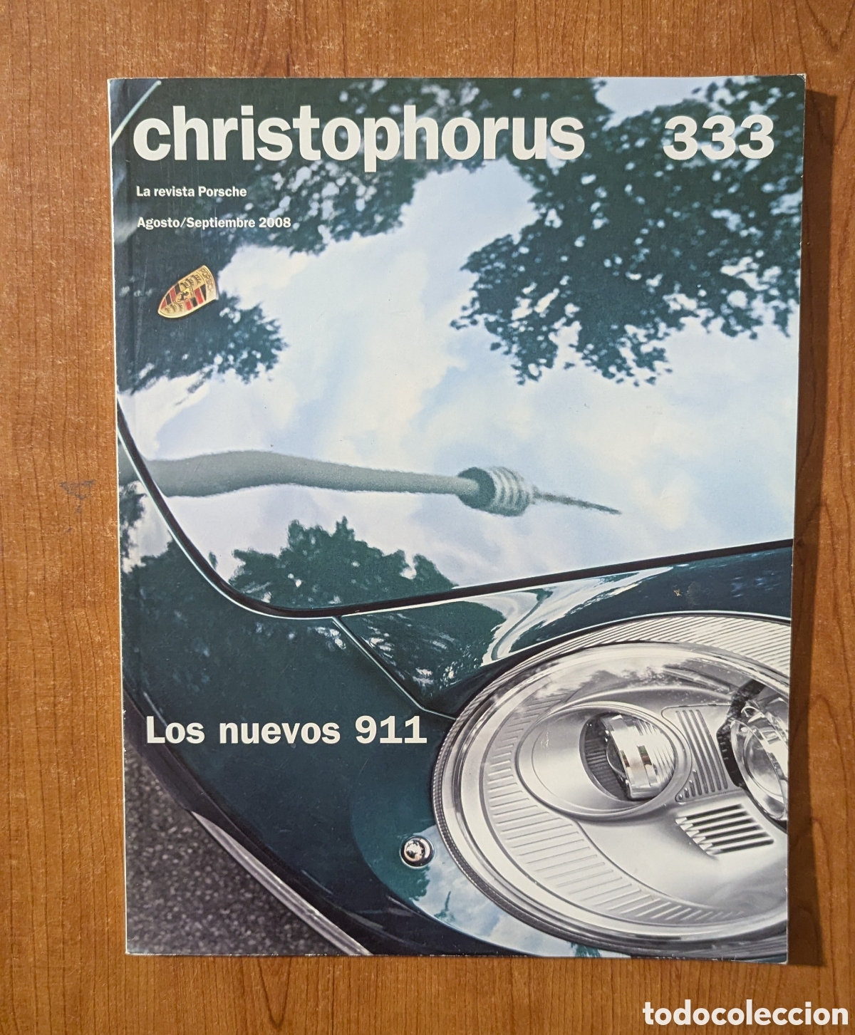 Coleccionismo de revistas y peri&oacute;dicos: Christophorus. Numero 333 La revista Porsche Agosto/Septiembre 2008 Los nuevos 911