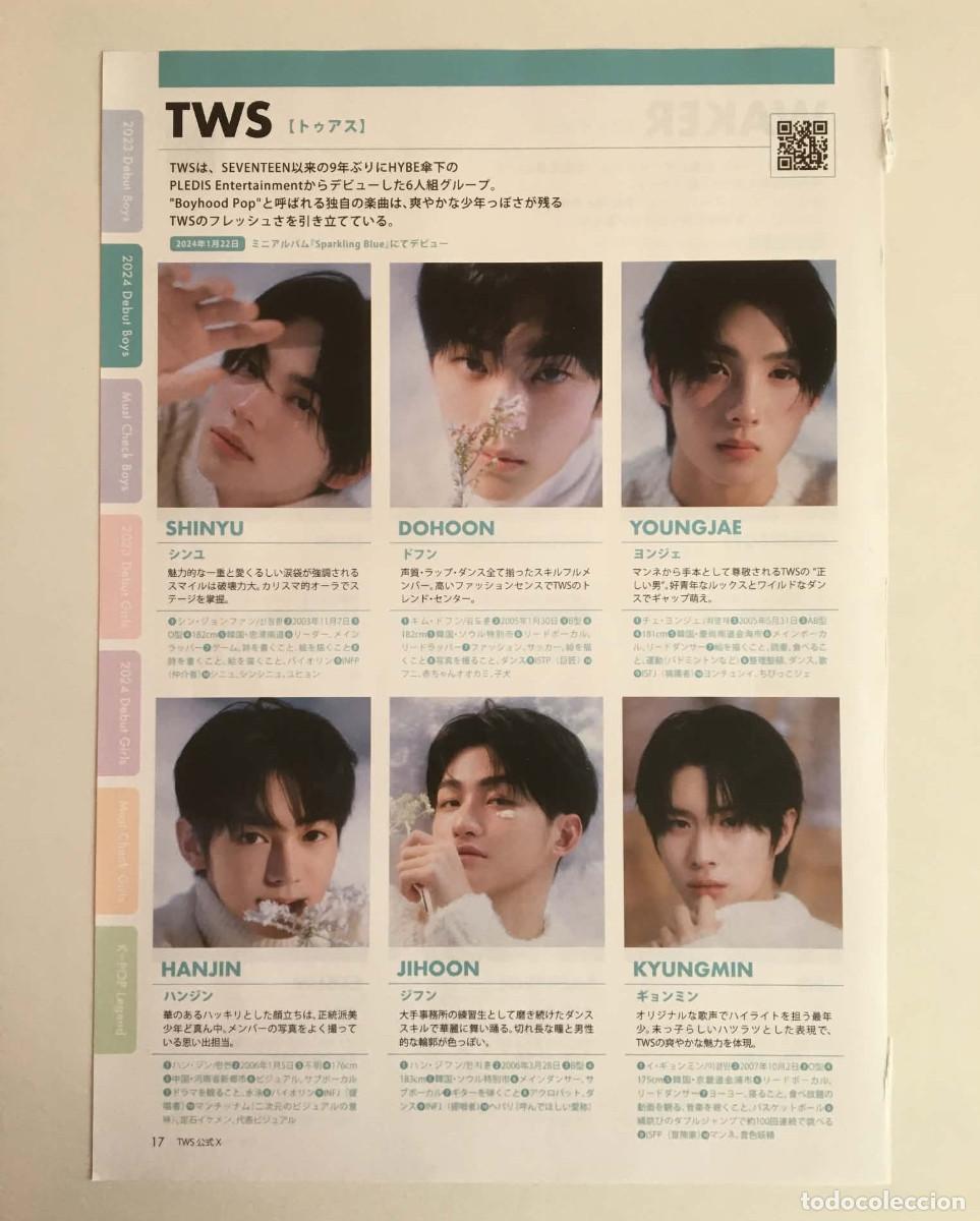 Sammeln von Zeitschriften und Zeitungen: TWS TIOT ALL(H)OURS WAKER Dragon Pony ARrC Clipping Lot K-Star Idol Directory 2025 Japanese Magazine