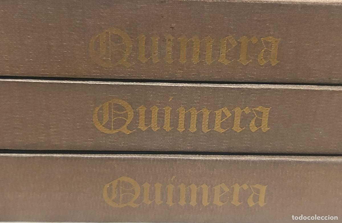 Coleccionismo de revistas y peri&oacute;dicos: QUIMERA REVISTA DE LITERATURA | N.&ordm; 1 AL 18 | 3 TOMOS ENCUADERNADOS | 1980-1982