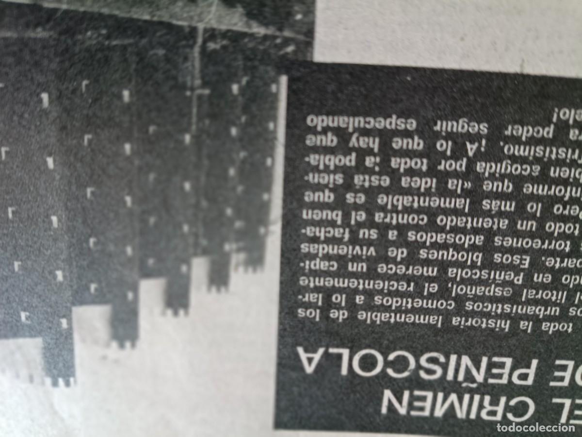 Coleccionismo de revistas y peri&oacute;dicos: EL CRIMEN URBAN&Iacute;STICO DE PE&Ntilde;ISCOLA. PEQUE&Ntilde;O ART&Iacute;CULO DE REVISTA MUNDO MARZO 1973