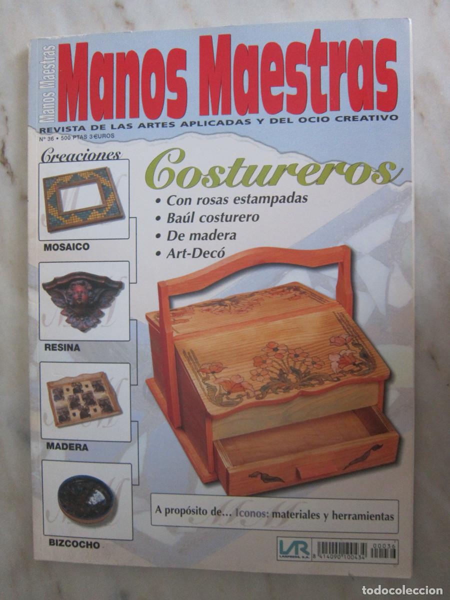 Coleccionismo de revistas y peri&oacute;dicos: PACK MANOS MAESTRAS - LAS BANDEJAS / COSTUREROS (VR) 2 UD. REVISTAS MANUALES