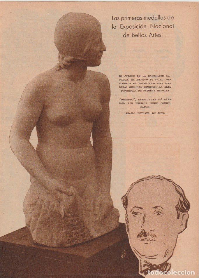 Coleccionismo de revistas y peri&oacute;dicos: ARTE * Exposici&oacute;n Nacional de Bellas Artes: Enrique P&eacute;rez Comendador, Joaquin Valverde... -1935