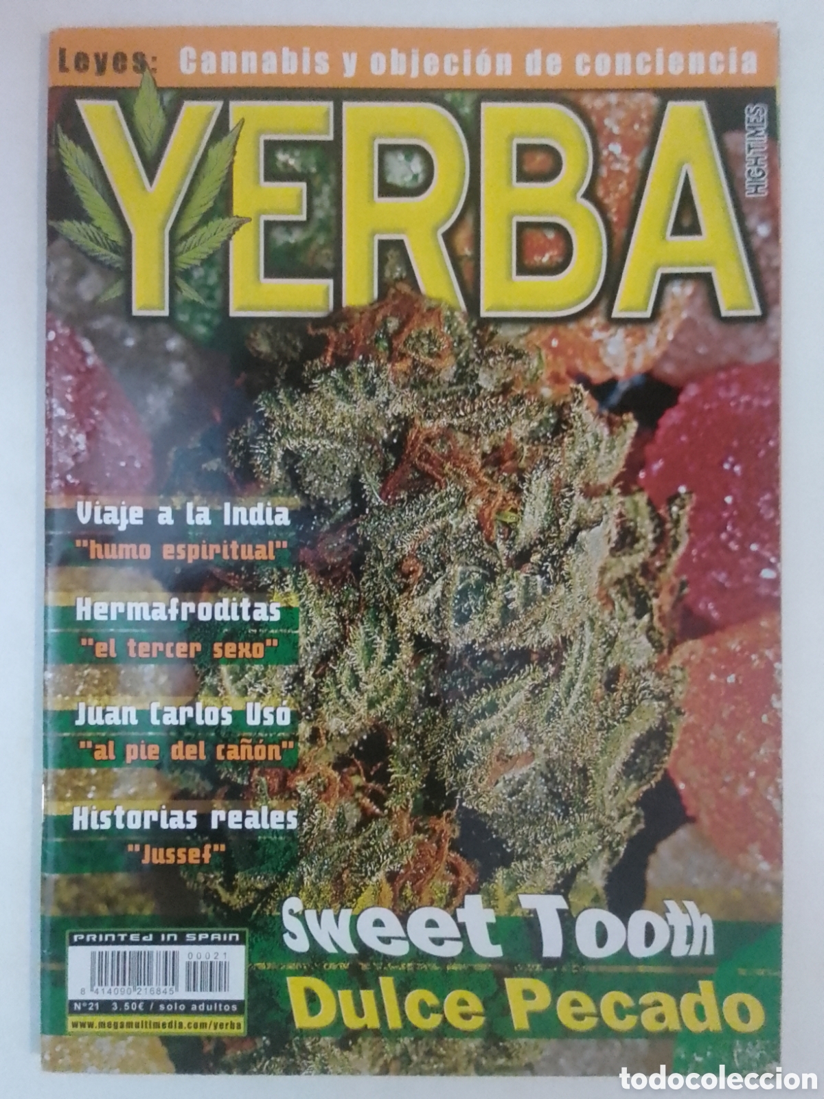 Coleccionismo de revistas y peri&oacute;dicos: Revista YERBA n&deg; 21.