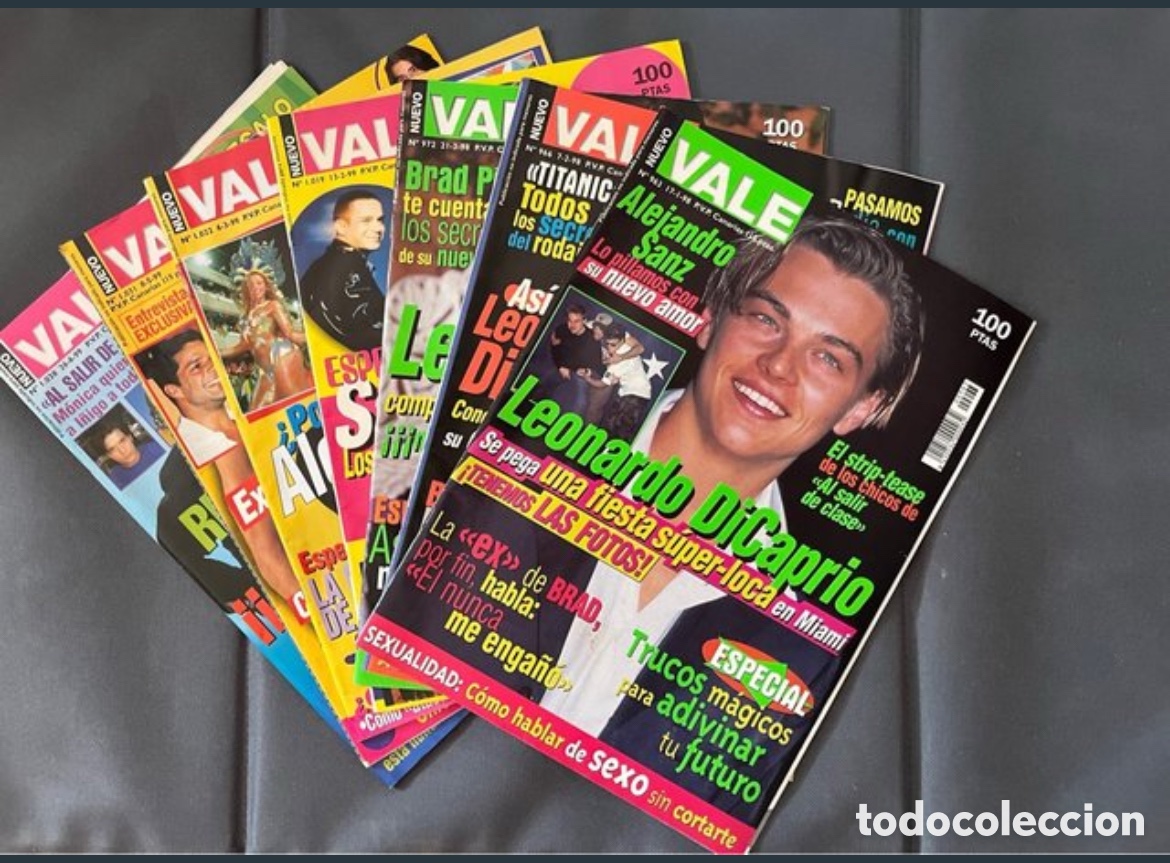 Coleccionismo de revistas y peri&oacute;dicos: Lote 7 revistas Nuevo VALE 1998-1999