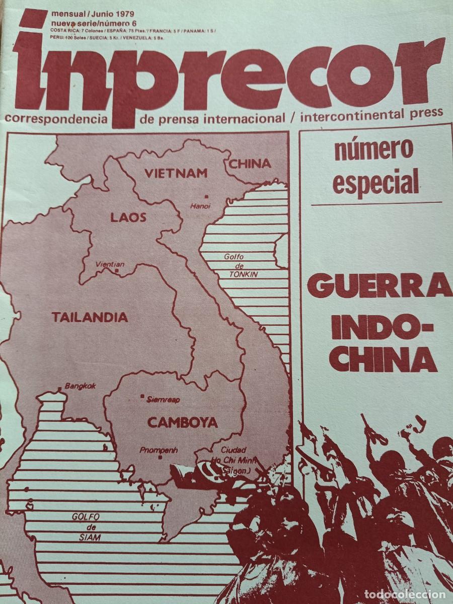 Coleccionismo de revistas y peri&oacute;dicos: GUERRA INDOCHINA: VIETNAM LAOS CAMBOYA TAILANDIA. MONOGR&Aacute;FICO INPRECOR (IV INTERNACIONAL TROTSKISTA)