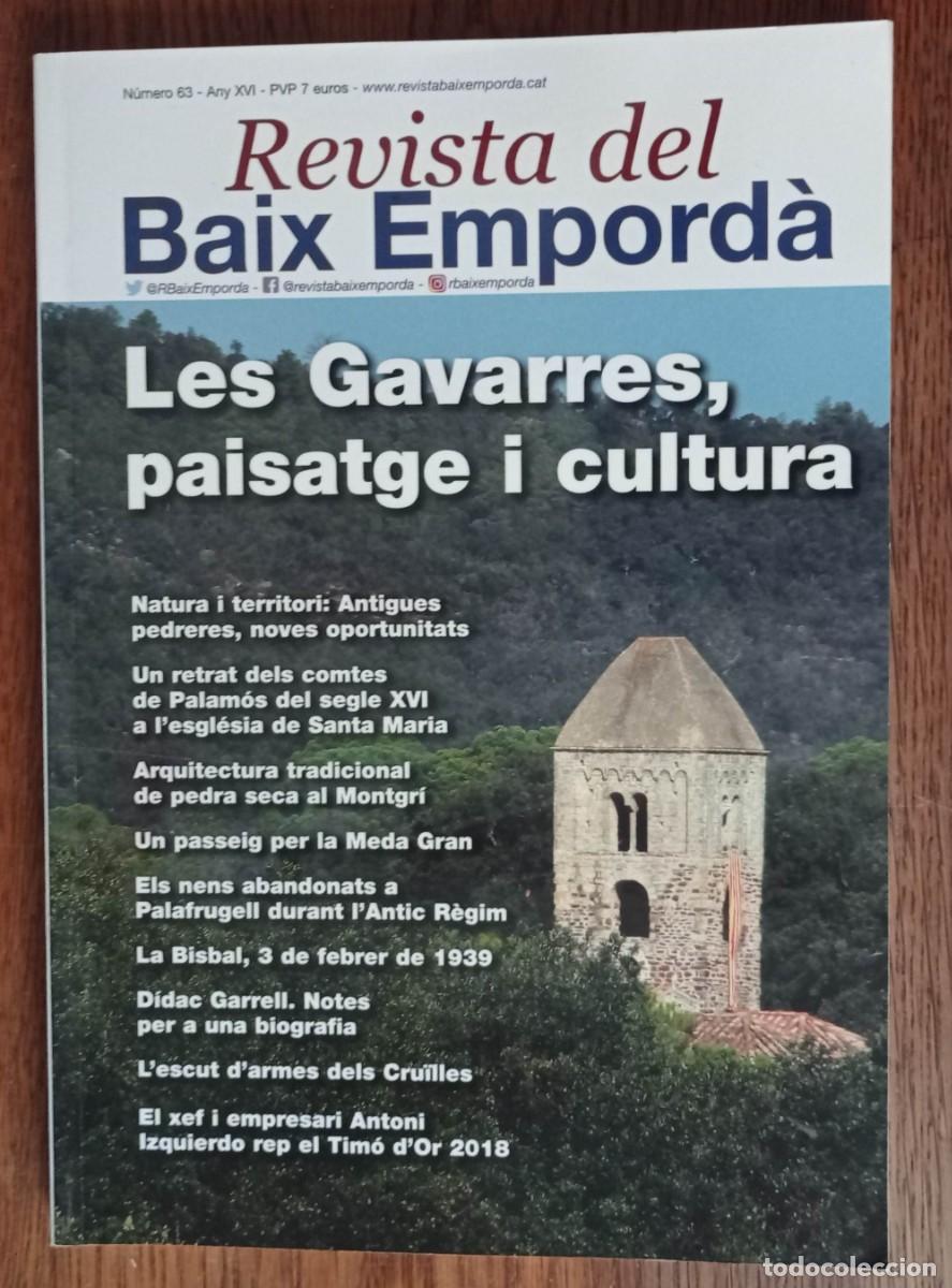 Coleccionismo de revistas y peri&oacute;dicos: REVISTA DEL BAIX EMPORD&Agrave;. N&ordm;63 . EMPORD&Agrave; GASTRON&Ograve;MIC.N&ordm;9
