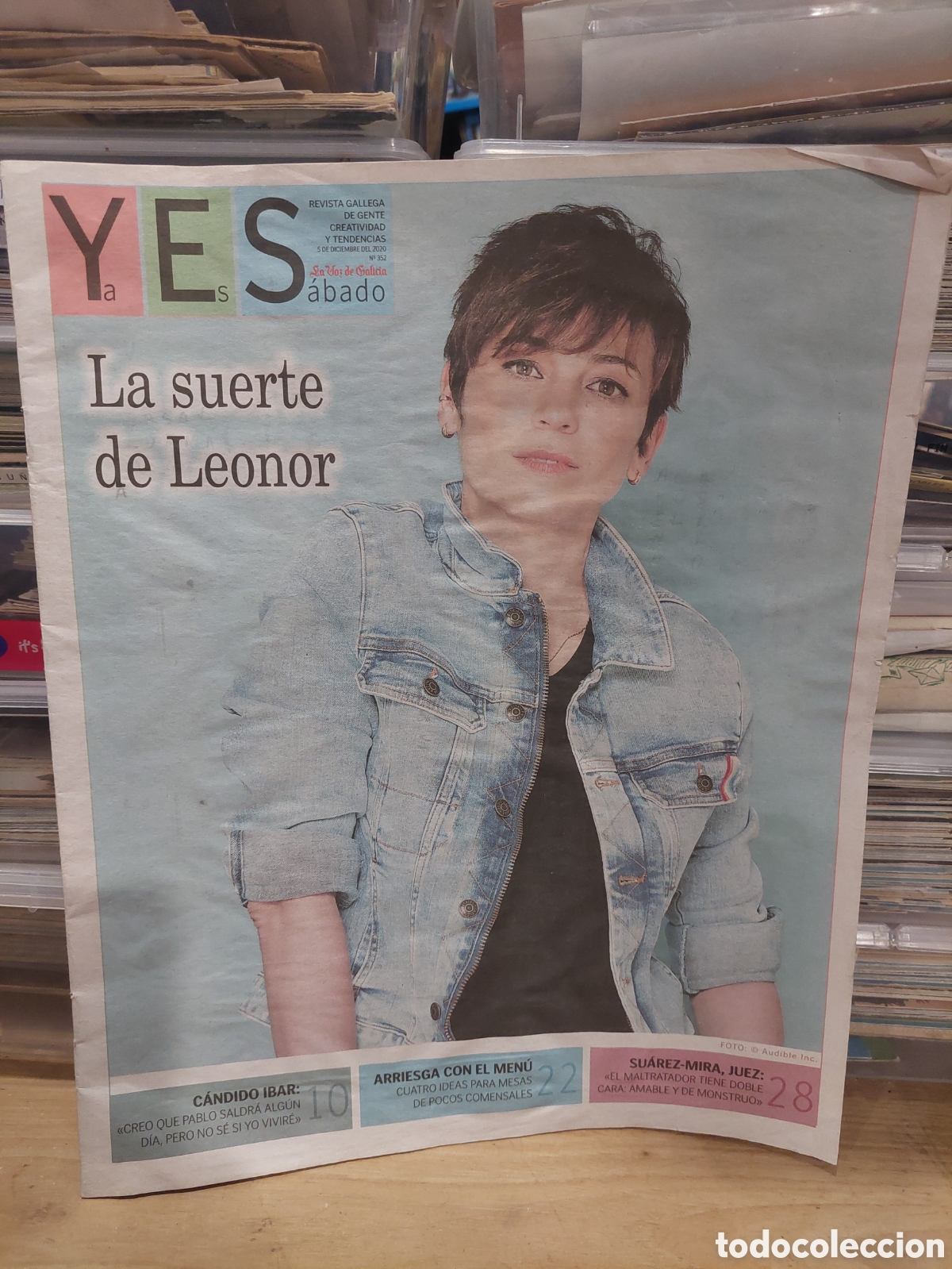Coleccionismo de revistas y peri&oacute;dicos: REVISTA YES GALLEGA 352 2020 leonir Washington